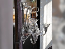 Baccarat wall sconce 1