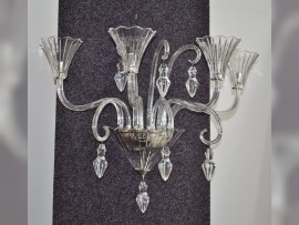 Baccarat wall sconce 2